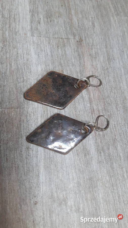 Kolczyki ceramiczne ręcznie wykonane Otwock