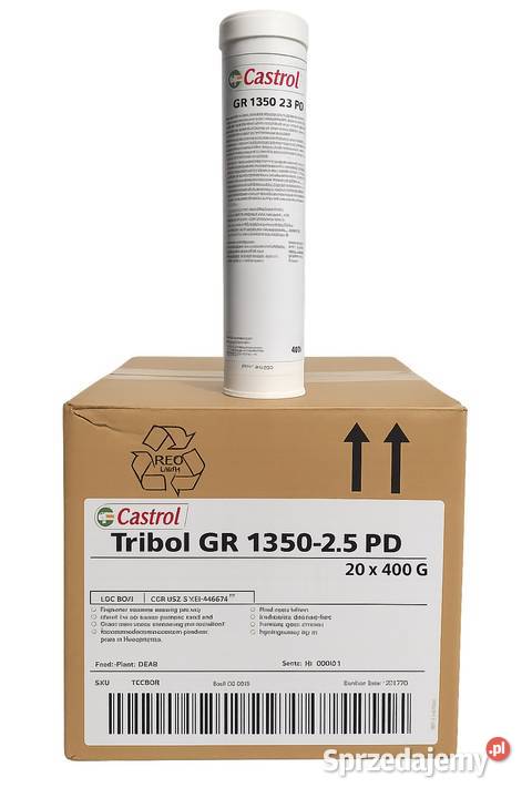 Castrol Tribol GR 135025 PD Smar łożyskowy 400g pomorskie Pruszcz Gdański sprzedam