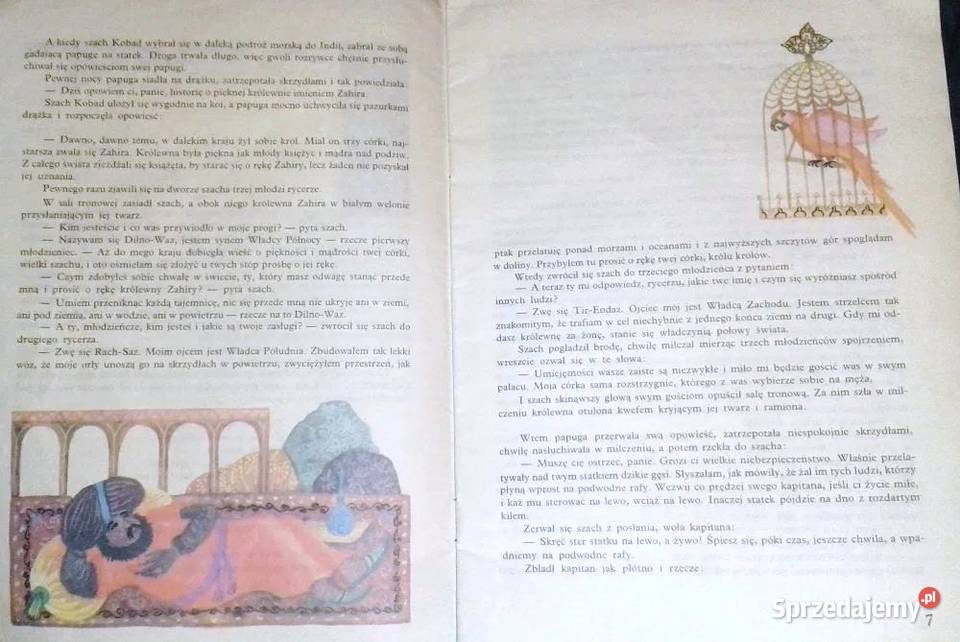 Szach Kobad i gadająca papuga W Markowska A lubelskie Chełm