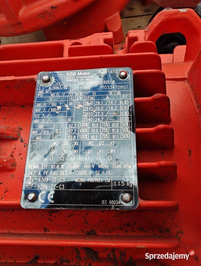 KSB pompa 4 Sztuki Hurt Nowy Tomyśl