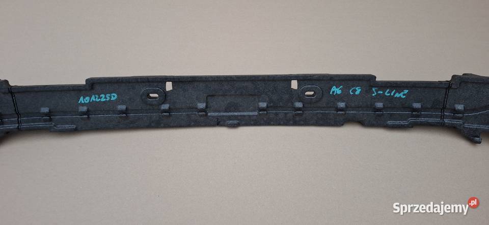 AUDI A6 C8 ABSORBER ZDERZAKA PRZÓD PIANKA POD Bieleń