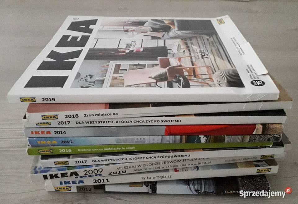 katalog IKEA. Roczniki min. 2009 2010, 2011, 2012, 2013, 201