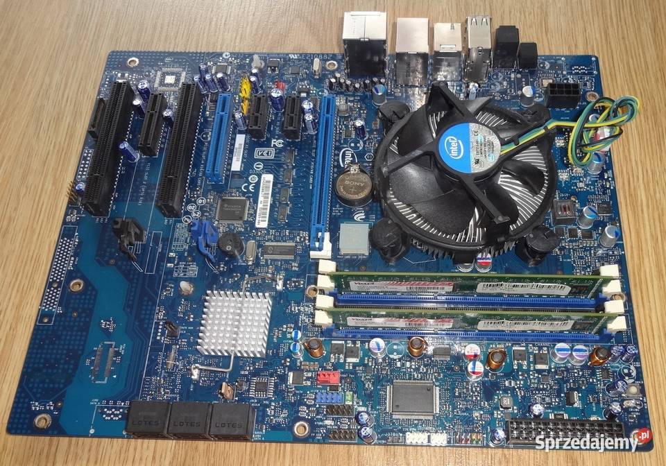 Płyta główna DP55WG procesor i5 4gb RAM sprzedam