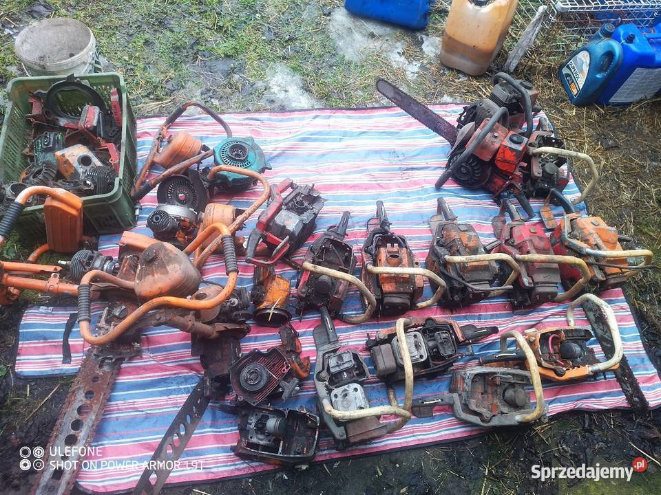 Piły spalinowa pakiet tajga dolpima drużba śląskie Dąbrowa Górnicza sprzedam