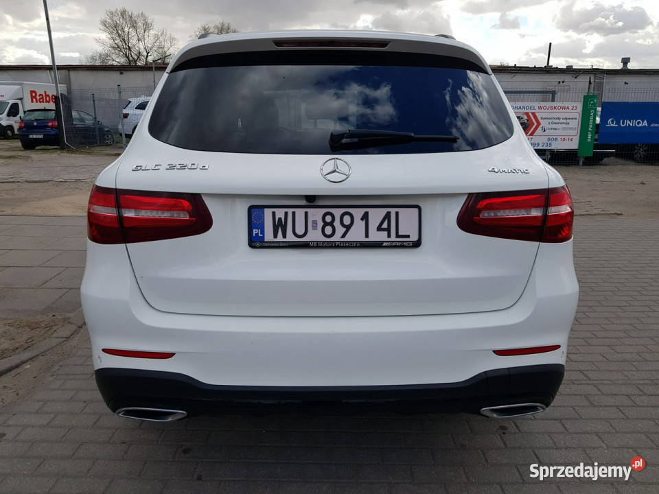 Mercedes GLC 220 GLC 220d 4Matic LEDy Salon elektrochrom. lusterko wst. kujawsko-pomorskie Włocławek