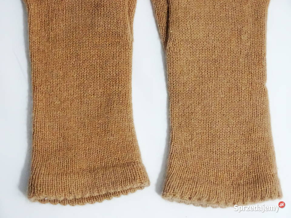 Rękawiczki zimowe damskie dzianinowe lubelskie
