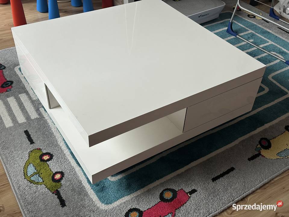 Stolik kawowy biały