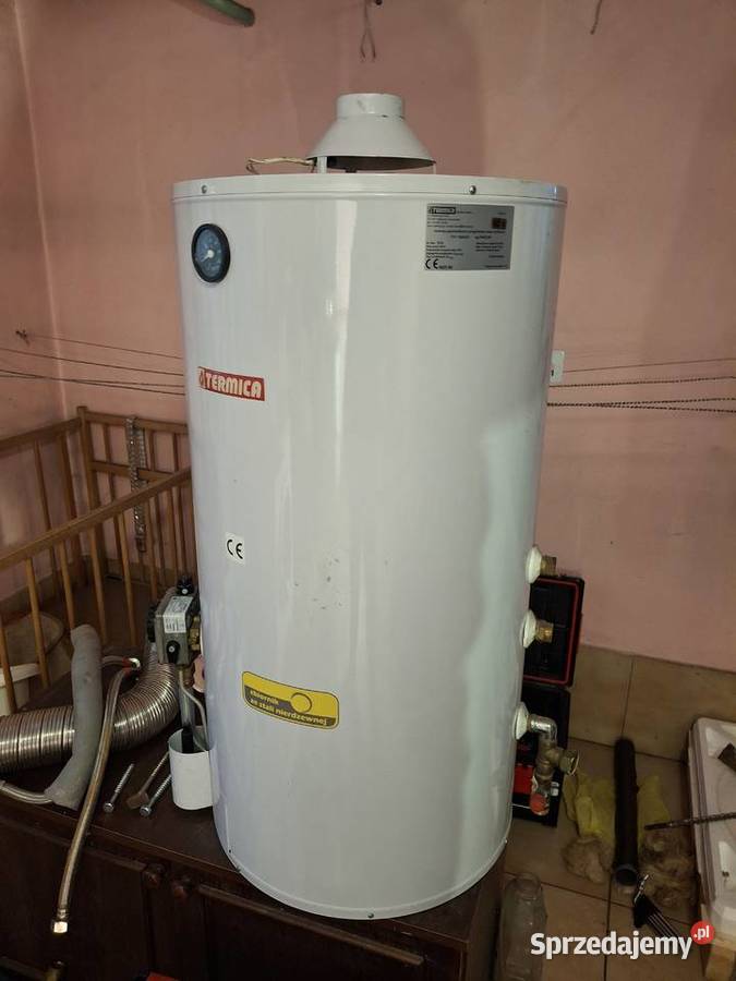 Podgrzewacz wody 80l z wężami rurą Mielec