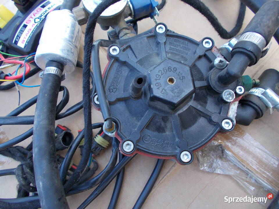 instalacja gazowa sekwencja LPG STAG 4 QBOX osobowe Elementy instalacji LPG Zamość