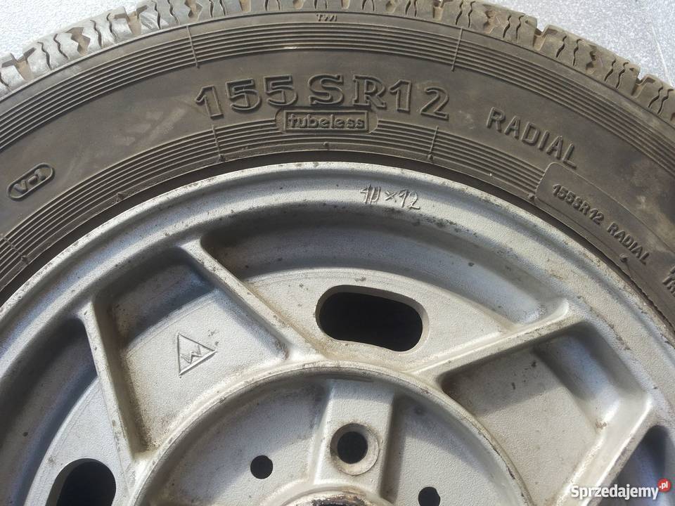 Opona STOMIL D124 155SR12 z zapasu Maluch Łódź