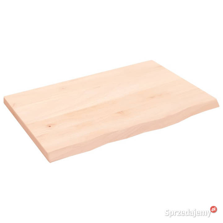 Blat stołu 60x40x2 surowe drewno dębowe Warszawa