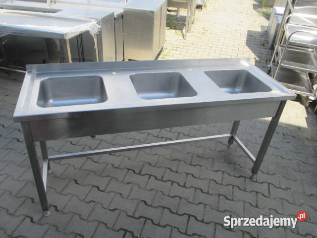 Zlew Gastronomiczny 3 Komorowy 1806085 Ostrów Wielkopolski sprzedam