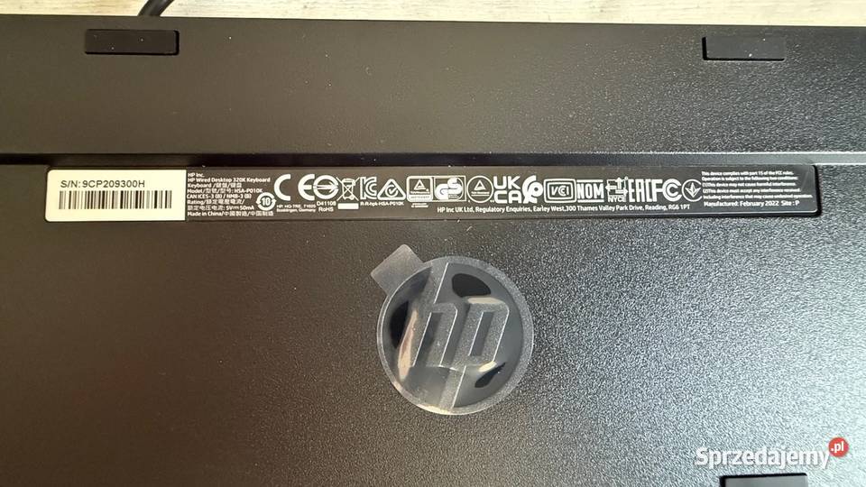 NOWA Klawiatura bezprzewodowa HP 320MK WIRED Klawiatury i myszy Łódź sprzedam
