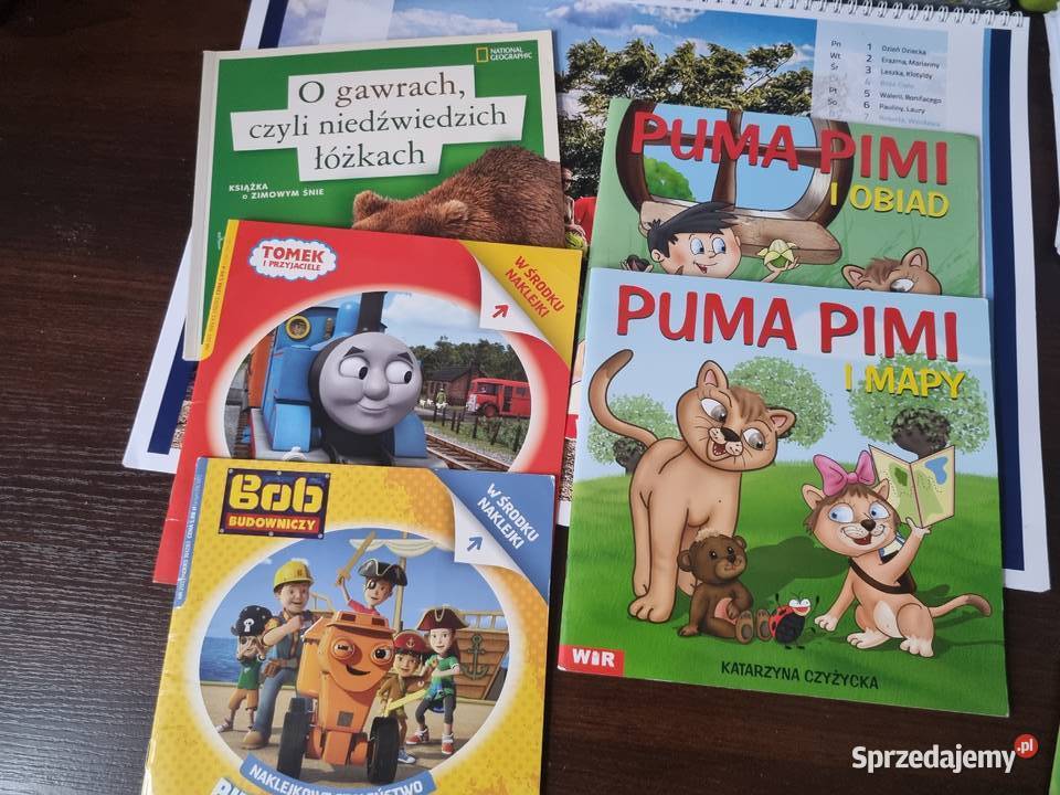 Książki dzieci i zabawy edukacyjne Chorzów