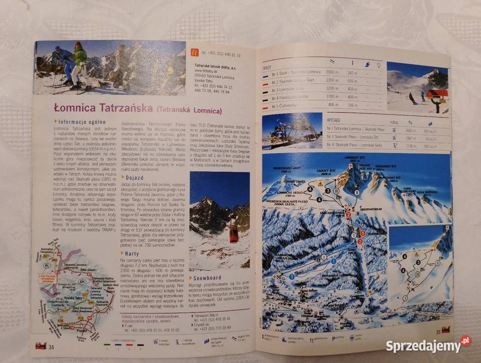 Przewodnik narciarzy POLSKA i SŁOWACJA sporty wielkopolskie Oborniki