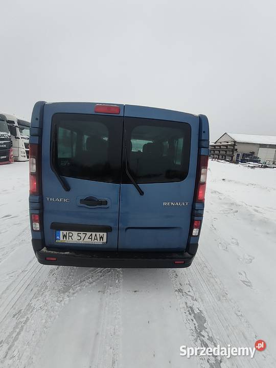 Syndyk sprzeda Renault Trafic 2016 r mazowieckie Jasieniec
