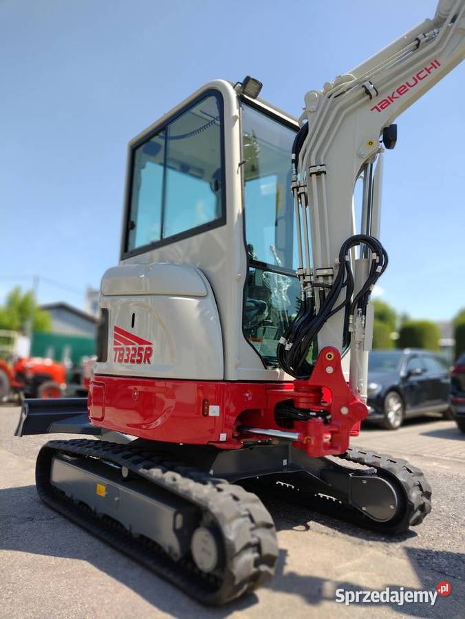 Minikoparka Takeuchi TB325R wersja V3 25 tony Częstochowa sprzedam