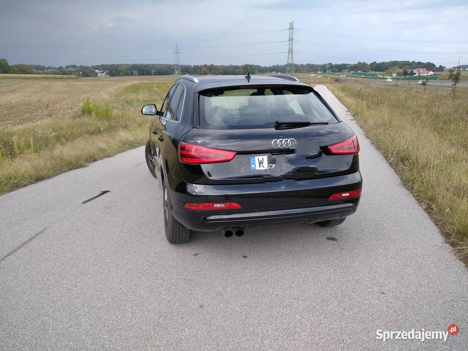 Audi Q3 2L ON 2x Sline Szwajcaria zadbany uszkodzony Garwolin