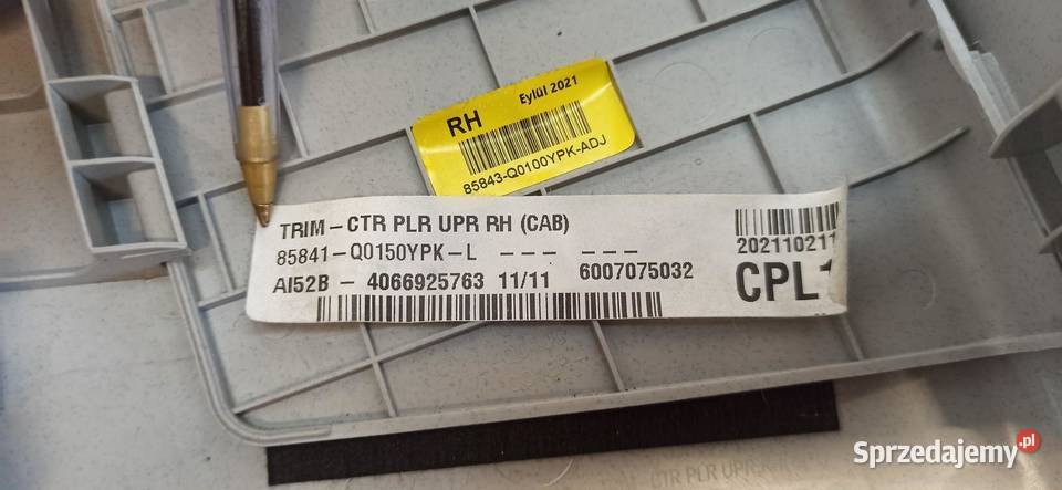 HYUNDAI BAYON OSŁONA SŁUPKA PRAWA 85841Q0150