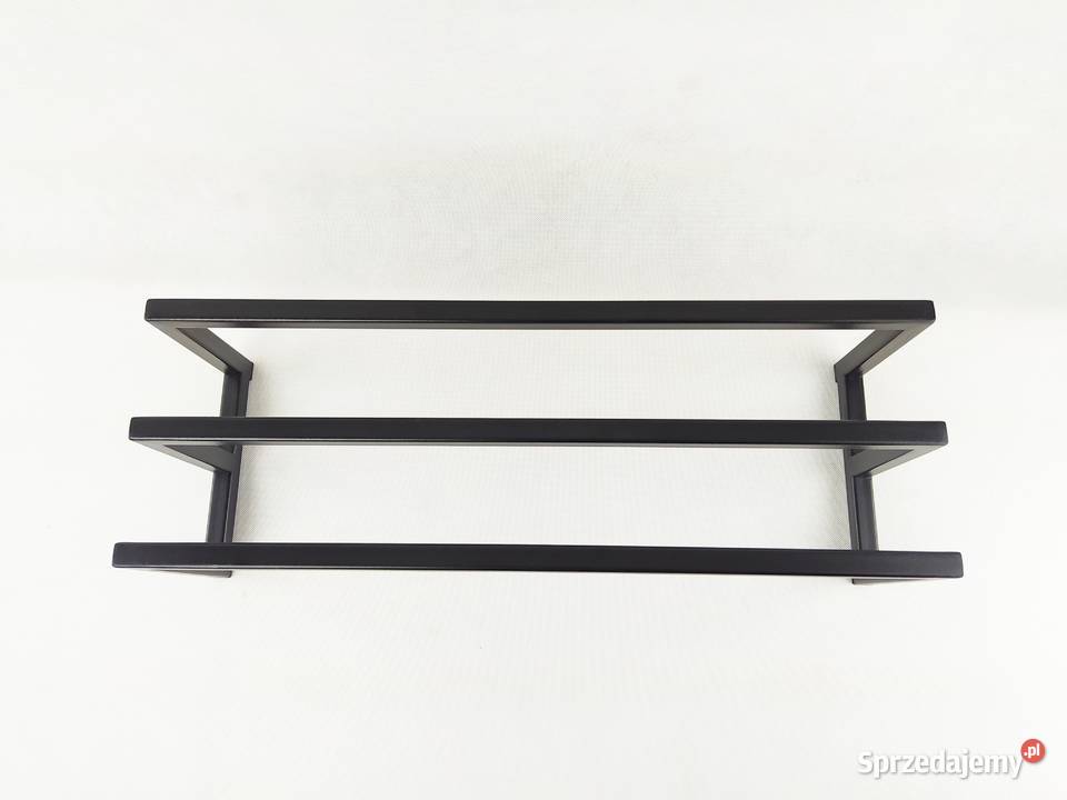 Stojak półka na buty metalowa czarna loft Kraków sprzedam