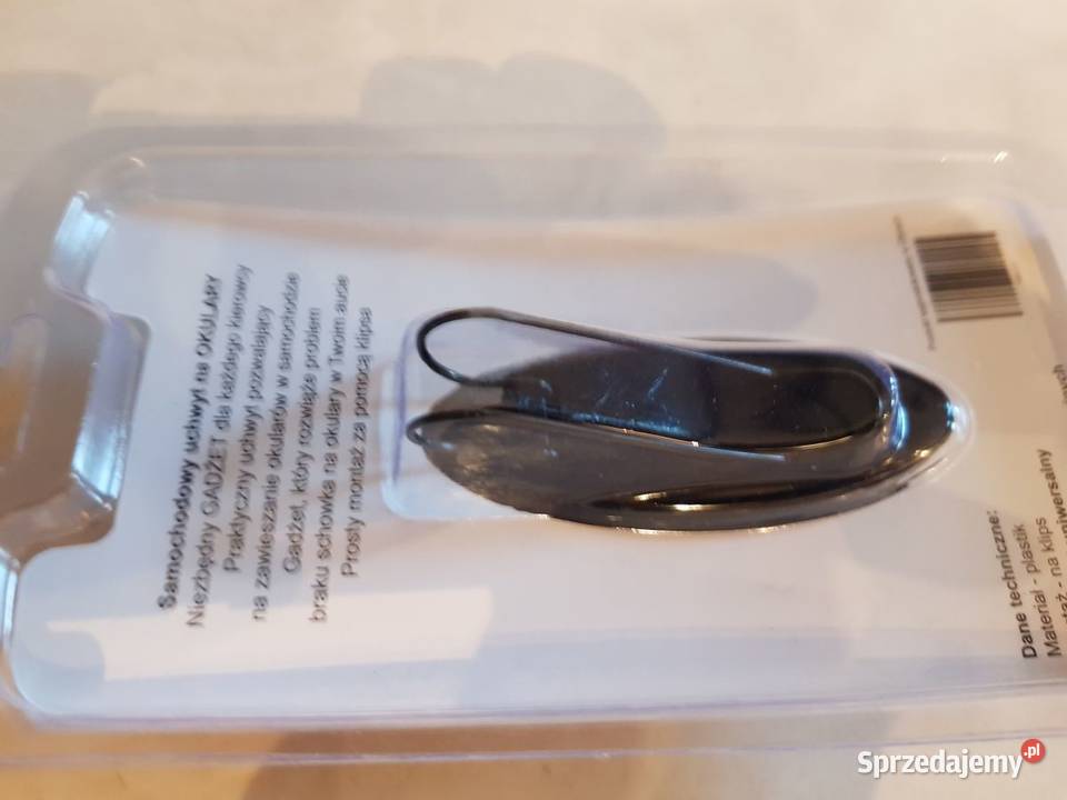 uchwyt samochodowy na okulary łapka rączka