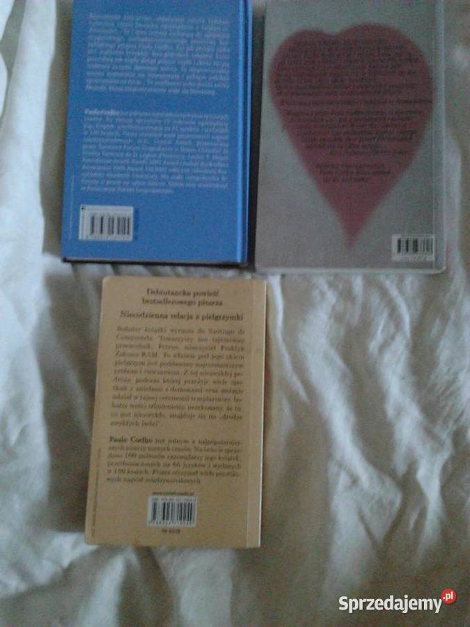 Paulo Coelho zestaw książek Brida Pielgrzym Być twarda Kraków sprzedam