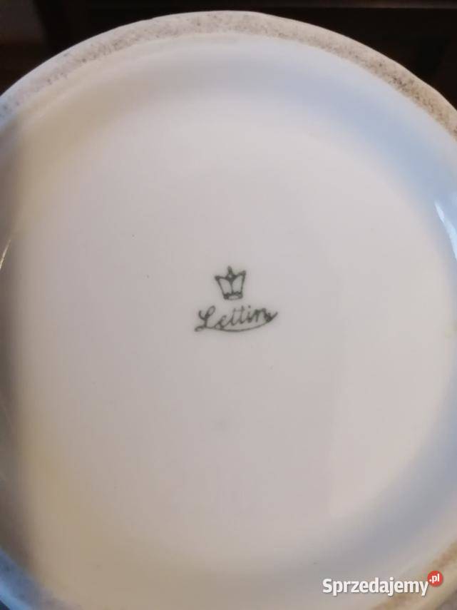 Porcelanowy wazon Baensch Lettin lubelskie