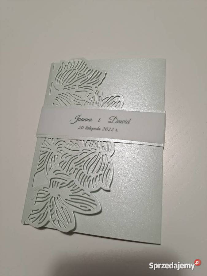 Kartka z okazji ślubu chrztu Rękodzieło Strzebiń