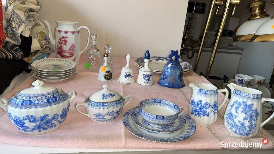 Cukiernica China Blau Syg Seltmann Weiden Gdańsk