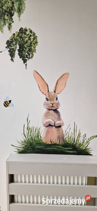 Malowanie na ścianach mural w pokoju dziecięcym Tapety i naklejki podkarpackie Stalowa Wola