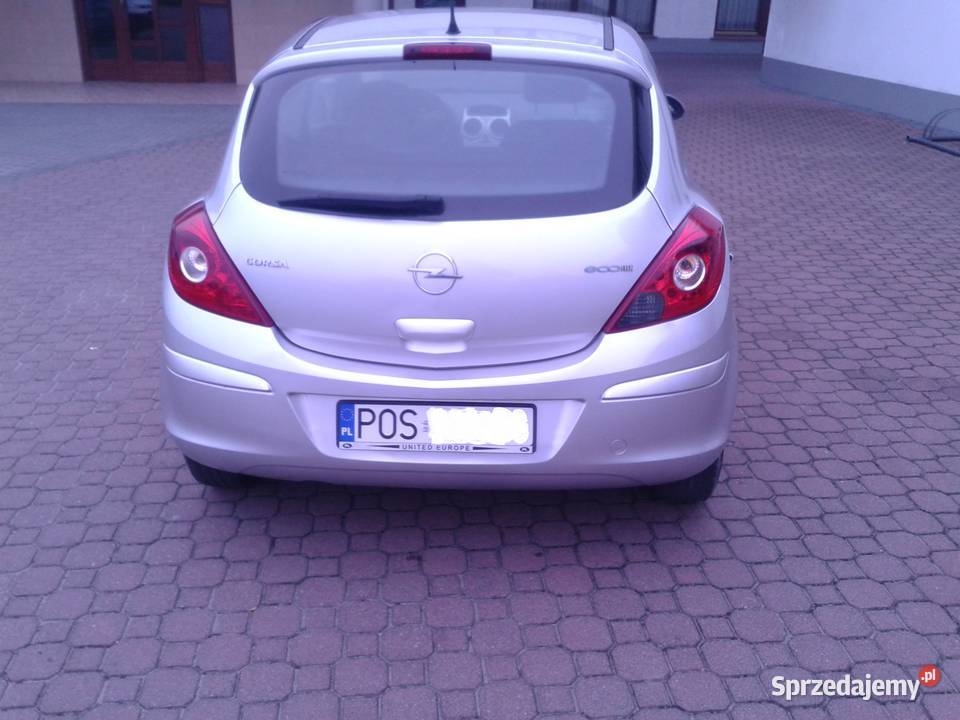 Opel Corsa 13 DCI 2009r 138 diesel srebrny