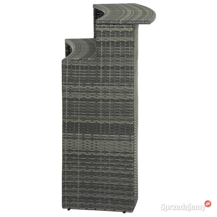 Ogrodowy stolik barowy szary 120x55x110 mazowieckie sprzedam
