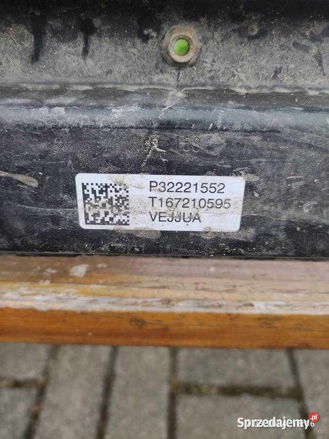 Sanki wózek PRZÓD Volvo XC40 2017 P322221552 Belki zawieszenia Brzesko
