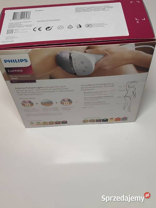 Depilator IPL Philips Lumea z serii 8000 model Radom