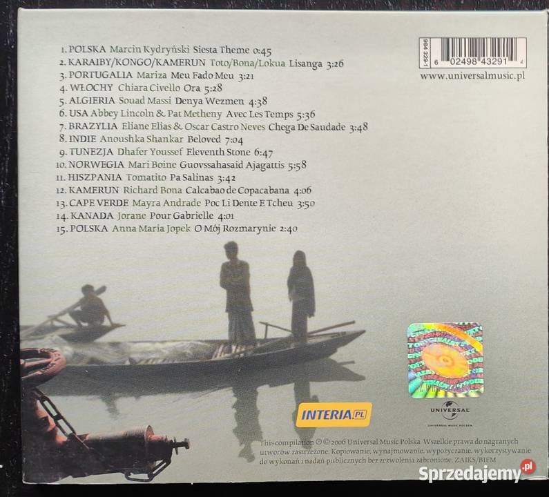 Siesta 1 płyta CD Muzyka Świata prezentuje M mazowieckie Warszawa