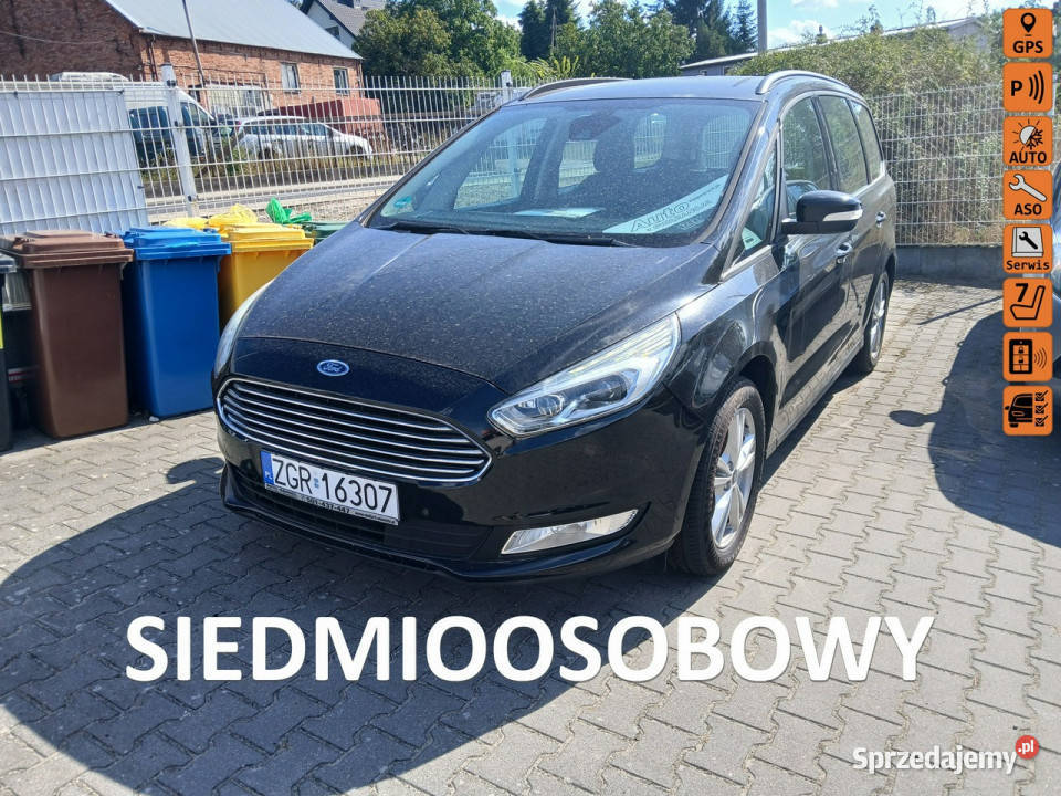 Ford Galaxy 20TDCI 7osób alufelgi tempomat navi Motoryzacja Gryfino