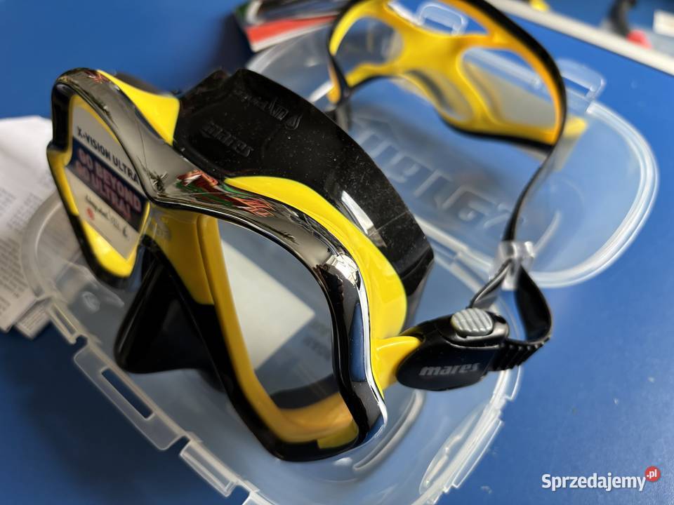 Maska do nurkowania okulary Mares XVision Chrome Bytom sprzedam