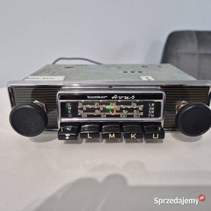 Kolekcjonerskie radio Becker Avus lmku 260 zachodniopomorskie
