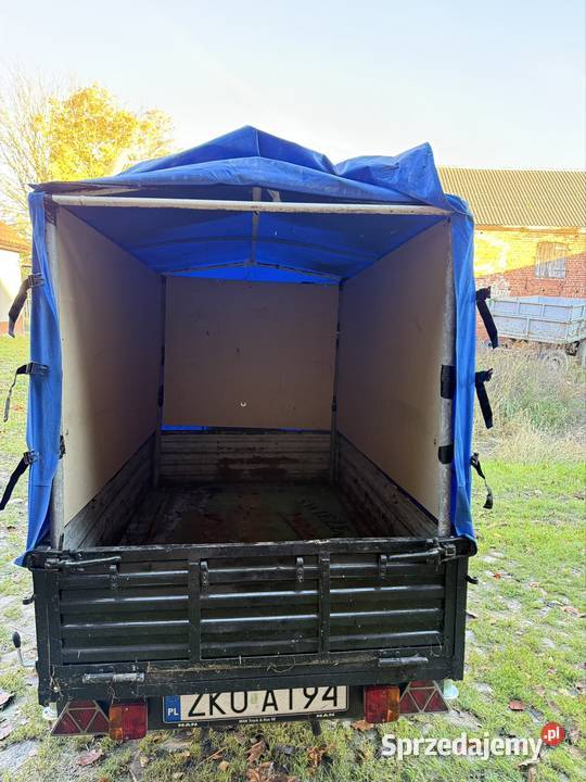 Przyczepka Samochodowa stan stelaż papiery Koszalin