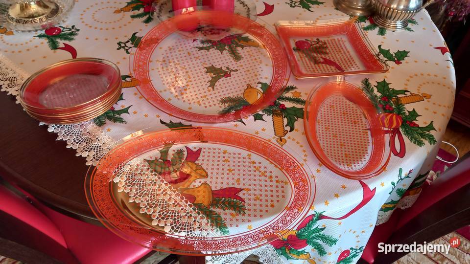 Zastawa stołowaszkło ołowiowe