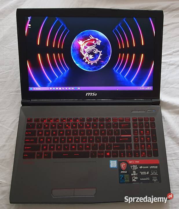 MSI GV62 i77700HQ małopolskie Kraków