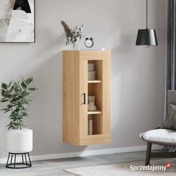 Szafka wisząca dąb sonoma 345x34x90 WM828919 sprzedam