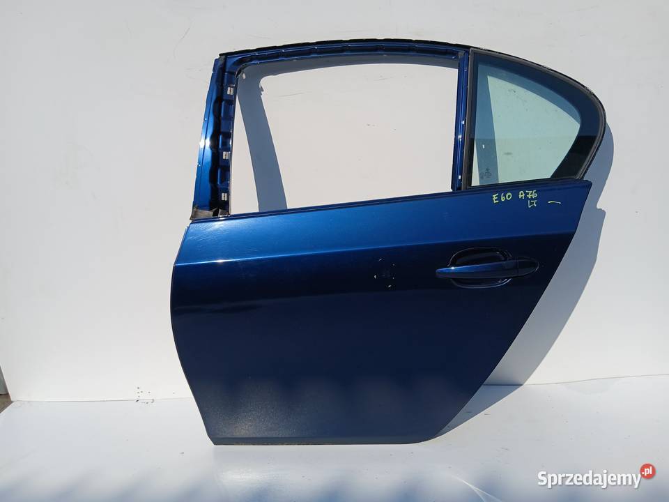 DRZWI LEWE TYLNE BMW E60 A765 Strzyżewice sprzedam