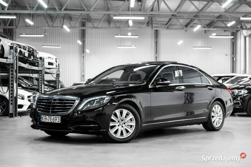 Mercedes S 500 4Matic Long 47 V8 455 Salon Head małopolskie Węgrzce