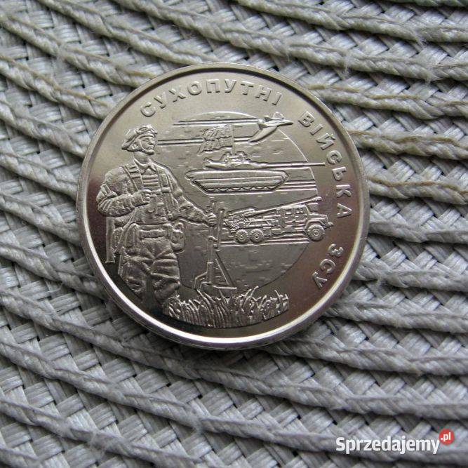 Ukraina 10 Hrywien 2021r Wojska Lądowe Ukrainy