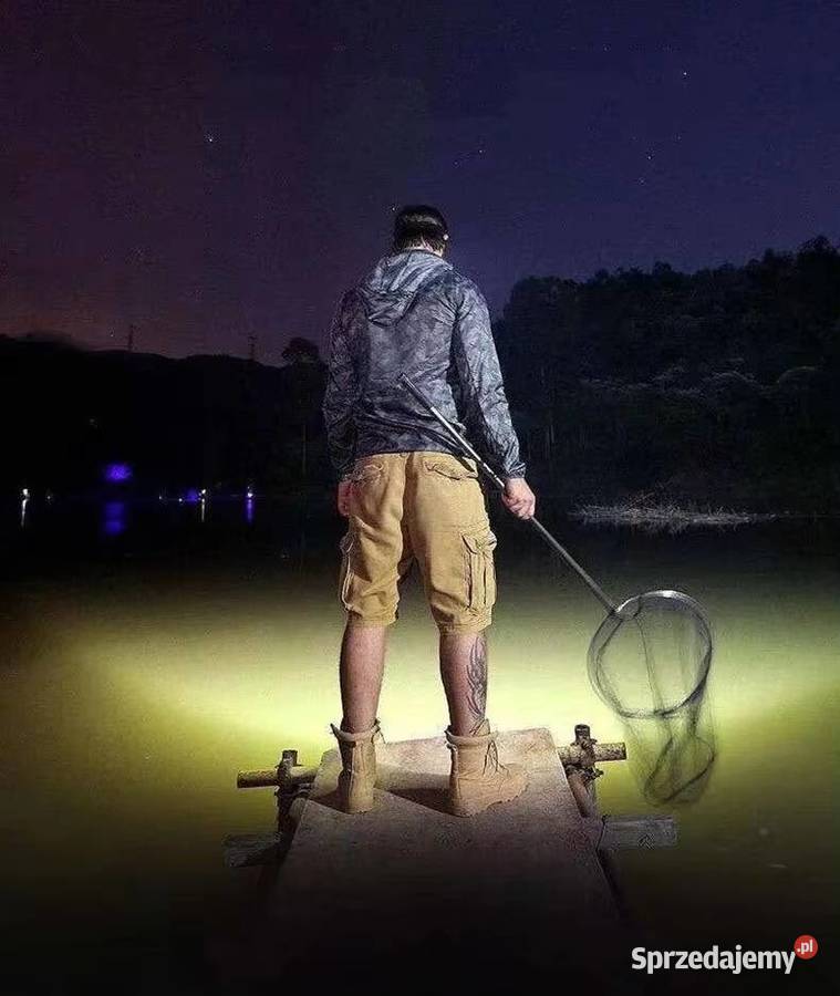 Nowość Czołowa latarka na głowę 5 LED Mocna Płock