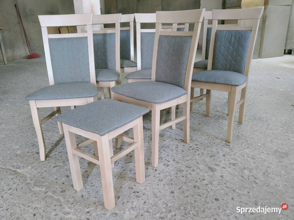 Nowe krzesła bukowe