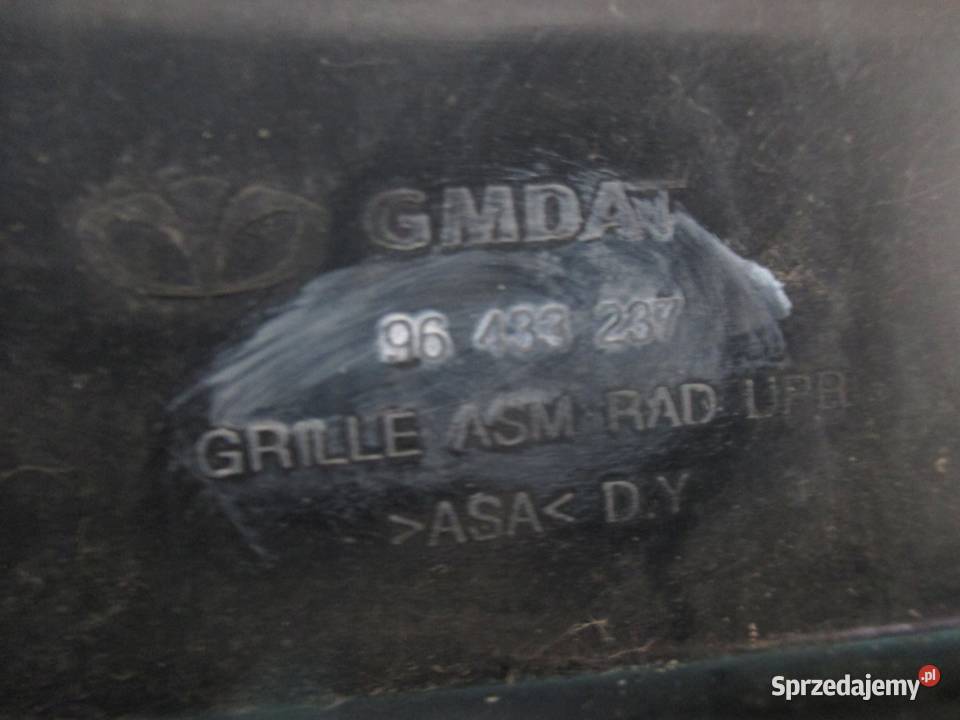 OPEL ANTARA 08r atrapa grill 96433237 osobowe świętokrzyskie