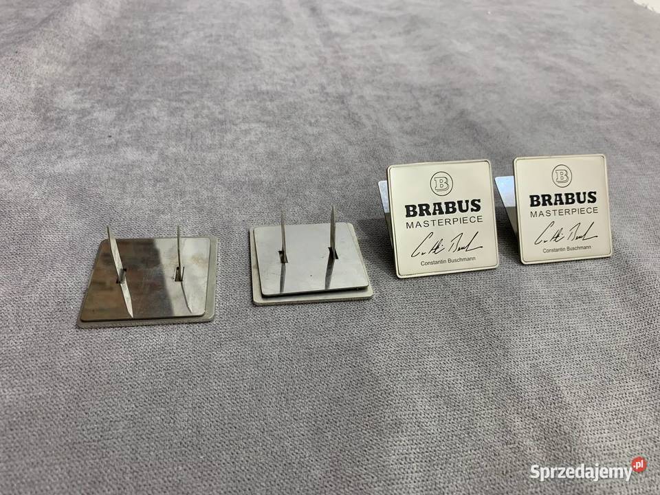 Logo emblemat fotele Mercedes Benz BRABUS Chełm sprzedam