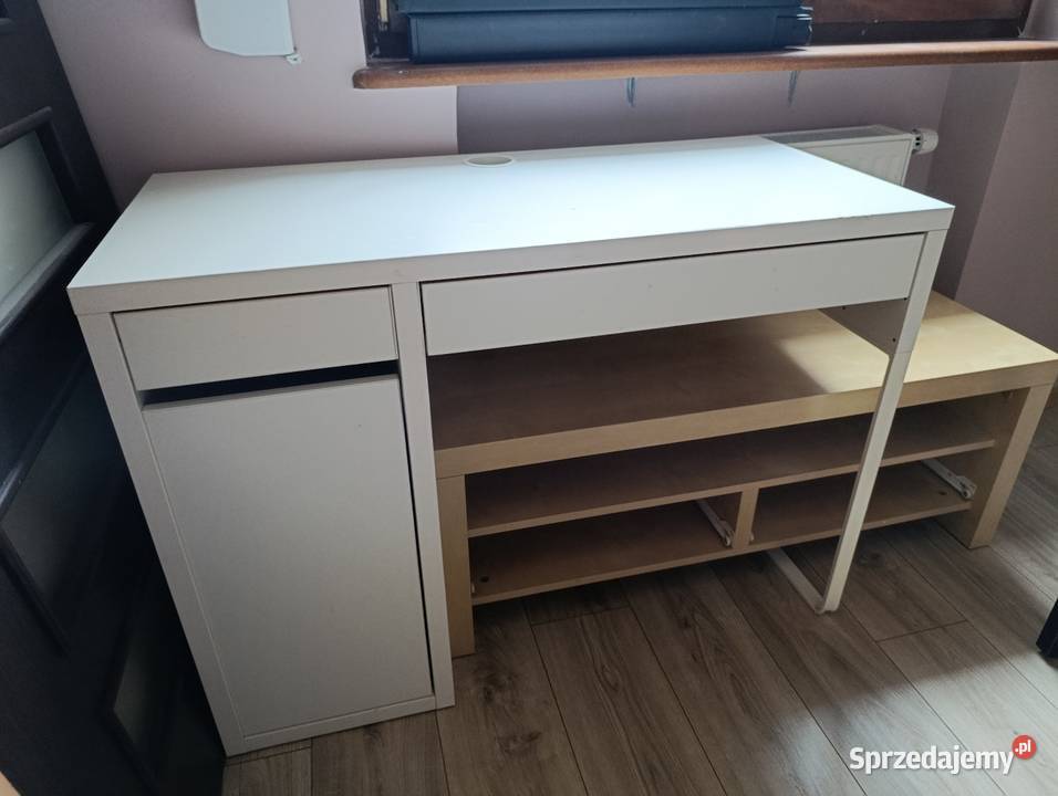 białe biurko do pilnej sprzedaży Poznań sprzedam